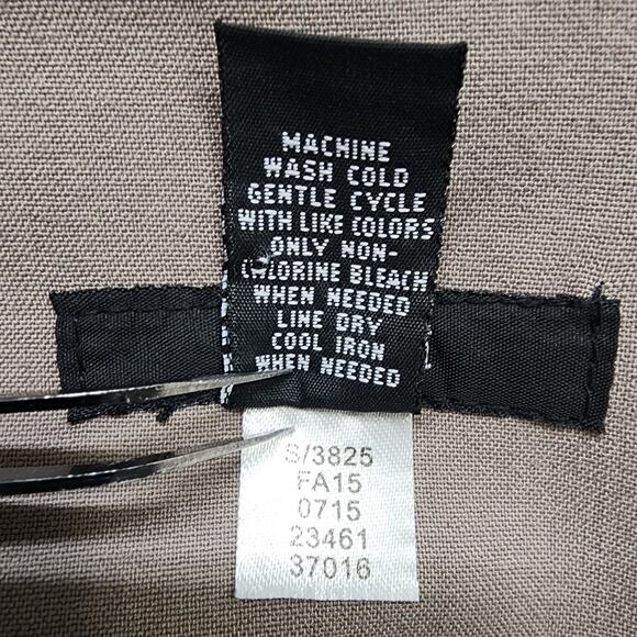 Alfani Skirt Size 6 Tan Pencil Straight Cut Stretch Back Slit Office Career - Picture 4 of 7